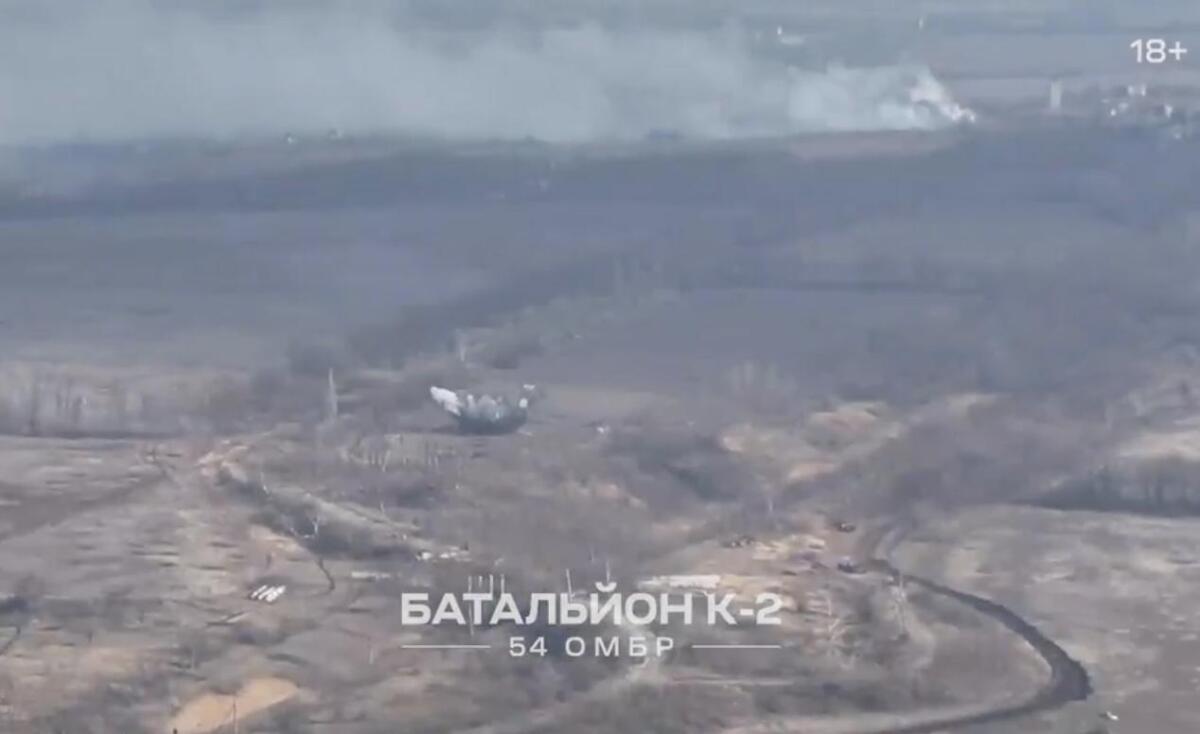 На межі Донеччини та Луганщини воїни 54 ОМБр атакували ворога артилерією, дронами та стрілецькою зброєю