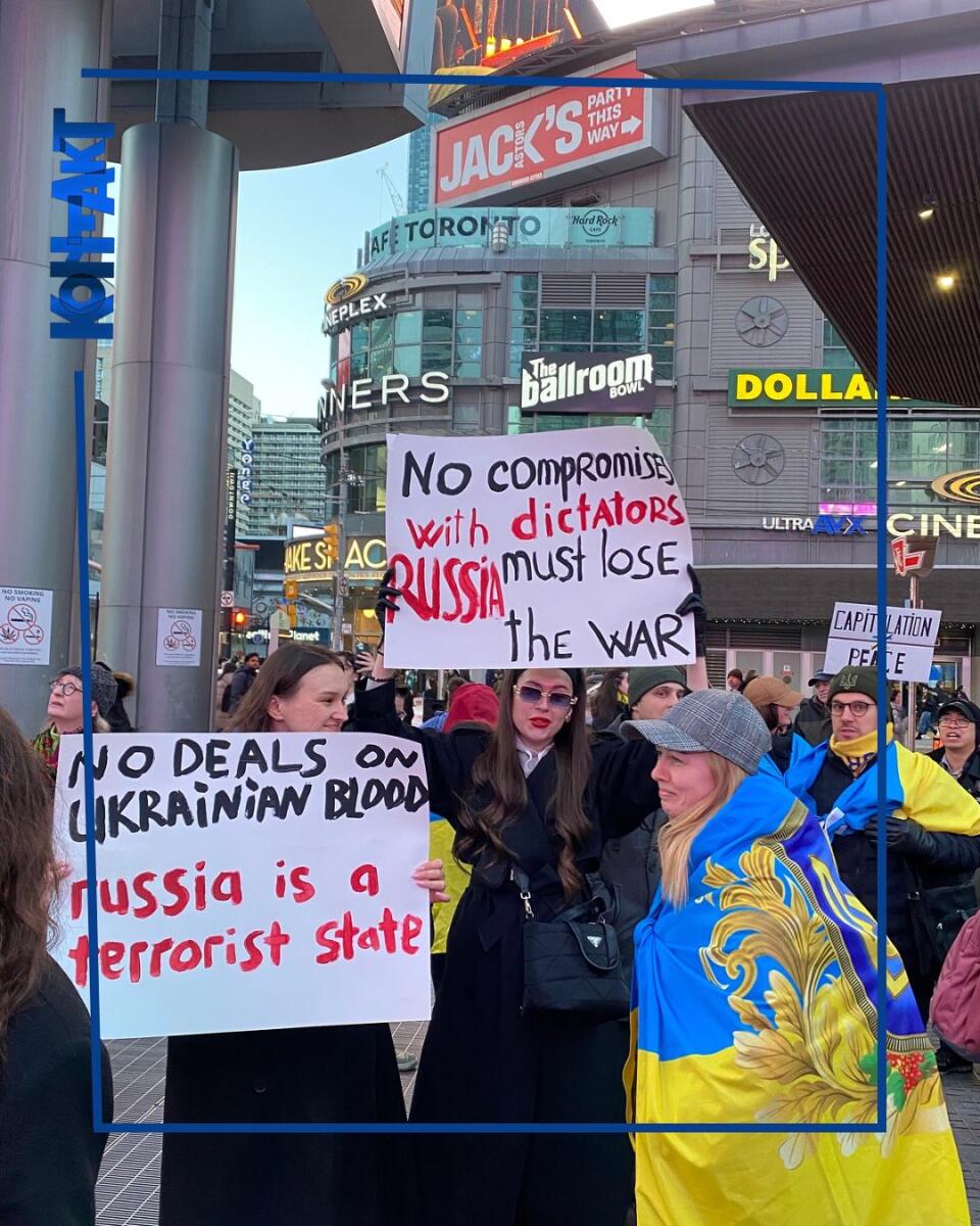 У Канаді відбувся масштабний мітинг на підтримку України
