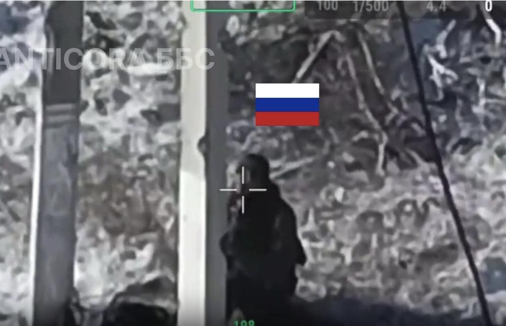 На Покровському напрямку український дрон зафіксував самогубство російського окупанта