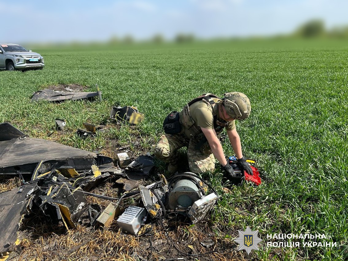 Бойову частину ворожого ударного безпілотника знешкодили на Чернігівщині
