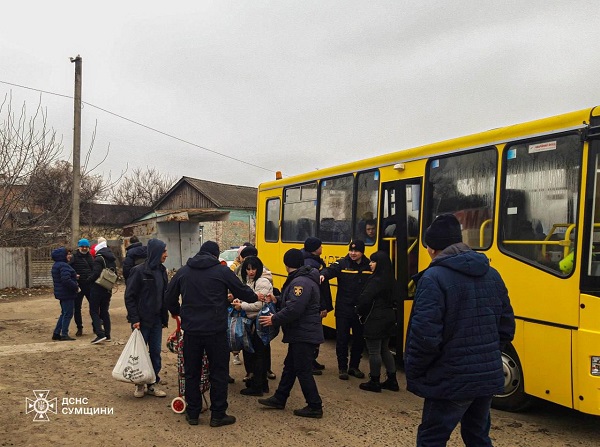 Понад 47 тисяч жителів прикордоння Сумщини евакуйовано до безпечніших місць