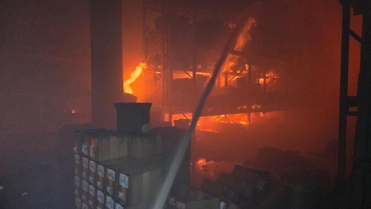 Вранці російські БПЛА атакували Харків: зайнялася масштабна пожежа