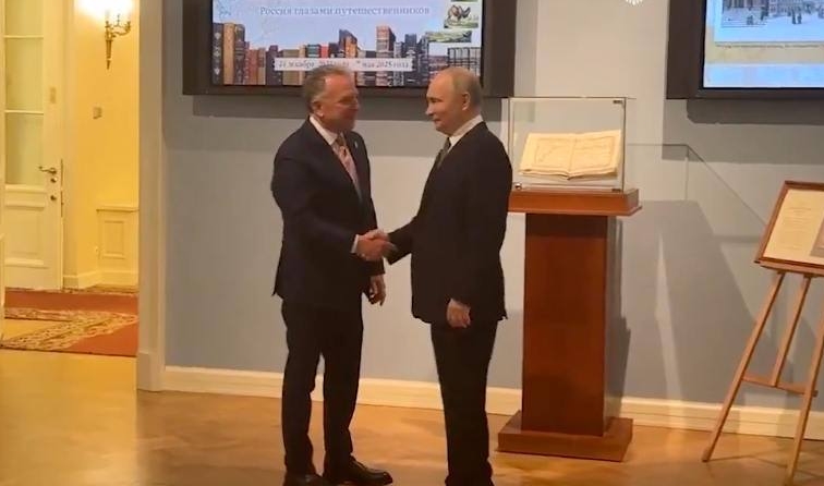 Маску сподобалося, як Віткофф вітав Путіна   