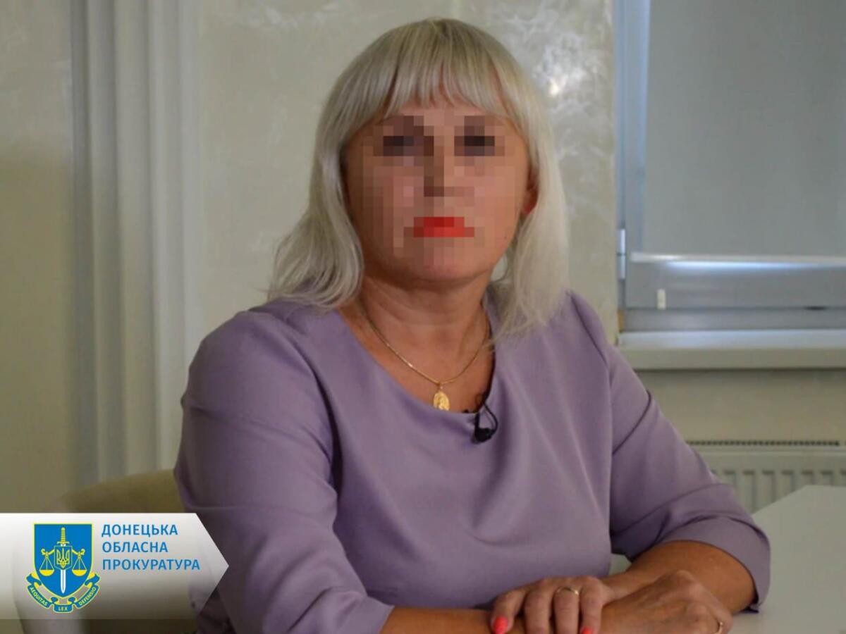 На Донеччині викрили «заступницю міністра днр», що співпрацює з рф