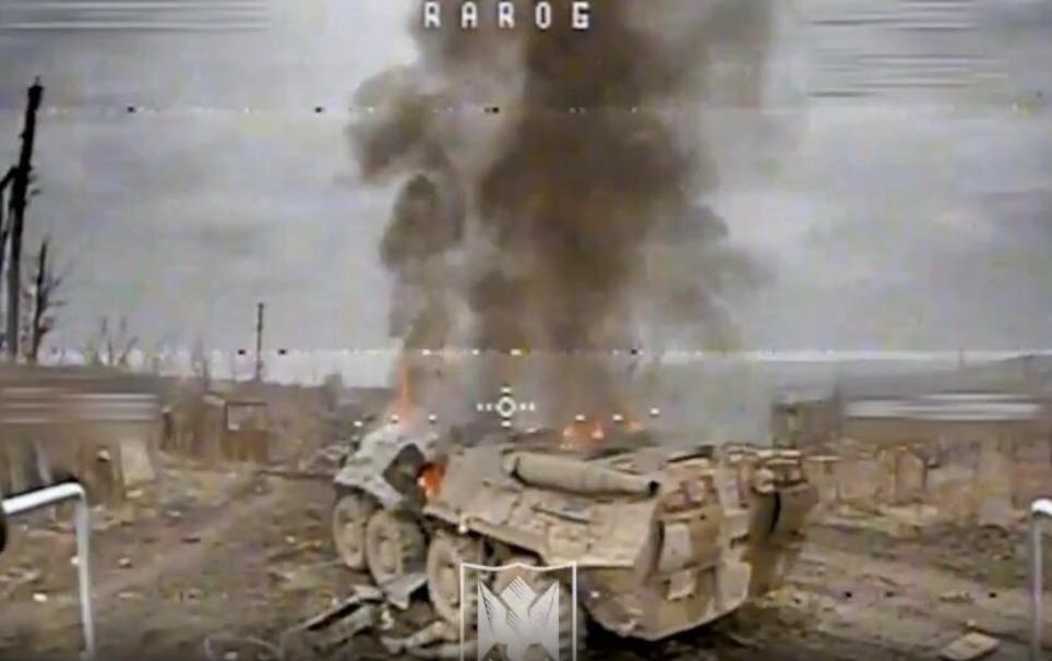 ЗСУ знищили унікальний бронетранспортер росіян РХМ-4 біля Часового Яру