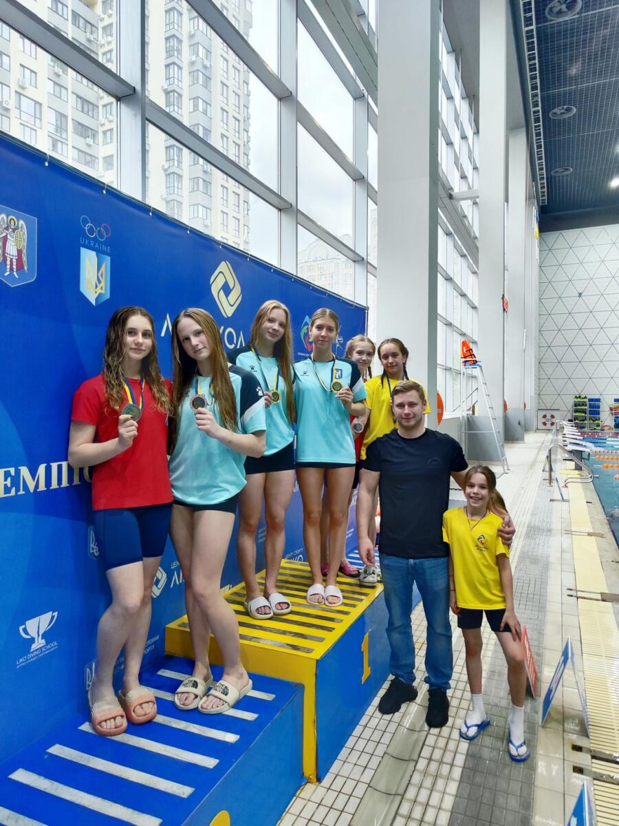 Спортсмени з Луганщини здобули п’ять нагород на чемпіонаті України зі стрибків у воду