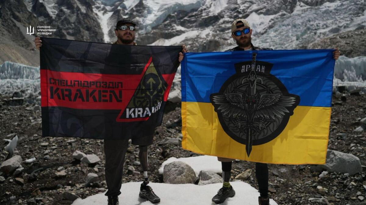Українські ветерани з ампутаціями підкорили Гімалаї (ФОТО)