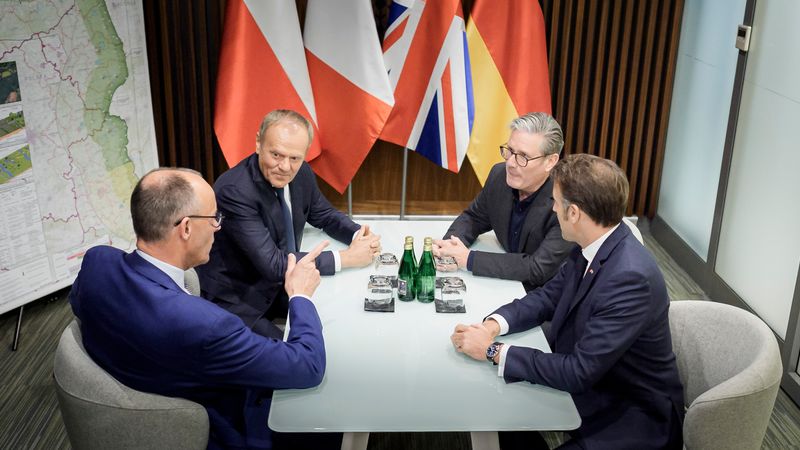 До столиці України прибули глави чотирьох європейських держав