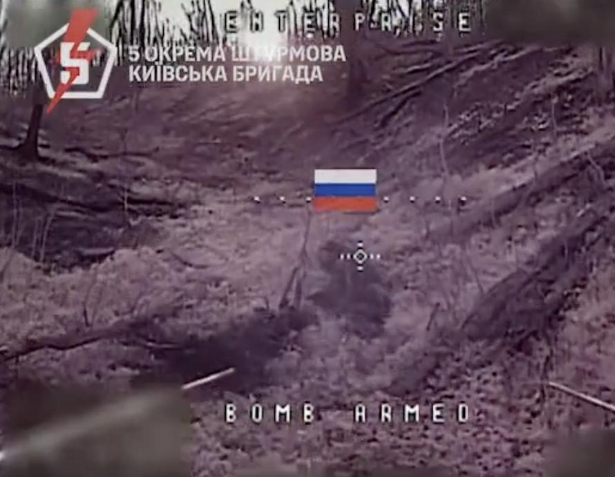 На Краматорському напрямку бійці 5-ї ОШБр знищили російських піхотинців за допомогою дронів-камікадзе