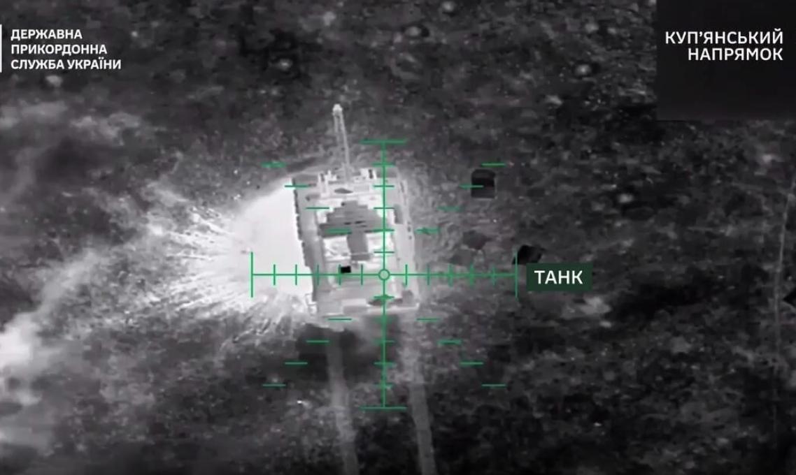 У ДПСУ оприлюднили відео знищення ворога та техніки на Харківщині