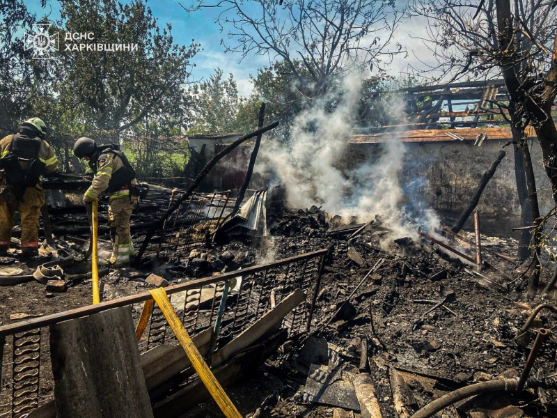 Харківська область під обстрілом: окупанти поцілили в житловий сектор