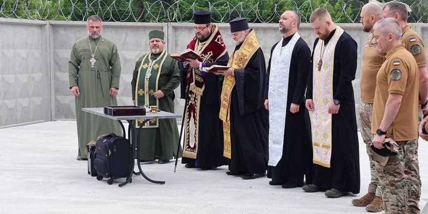 На місці майбутнього військового храму відбулася спільна освята від ПЦУ та УГКЦ