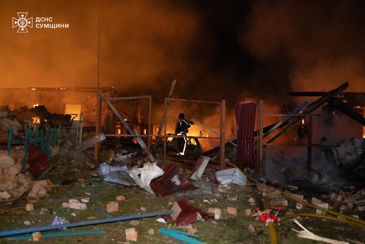 Вночі ворог завдав ударів по Сумщині та Харкову: загинули люди, є постраждалі
