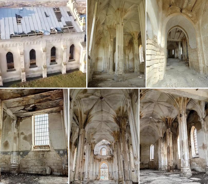 Історичний костел занепадає у Криму