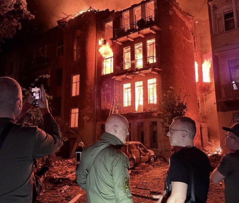 Нічна атака дронів по Одесі: деталі обстрілу
