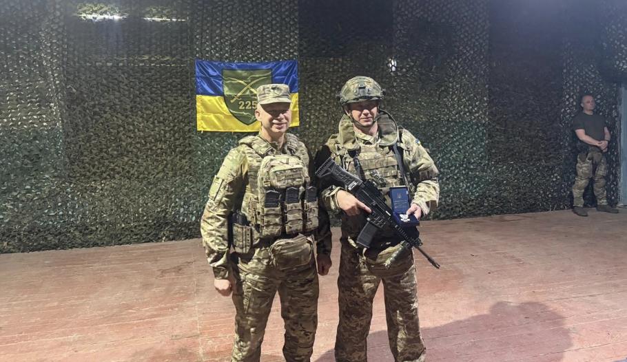 Відзнаку від головнокомандувача ЗСУ отримав оператор БпЛА з Харківщини