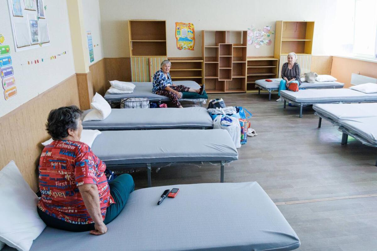 На Харківщині створили транзитний пункт для евакуйованих з Донеччини