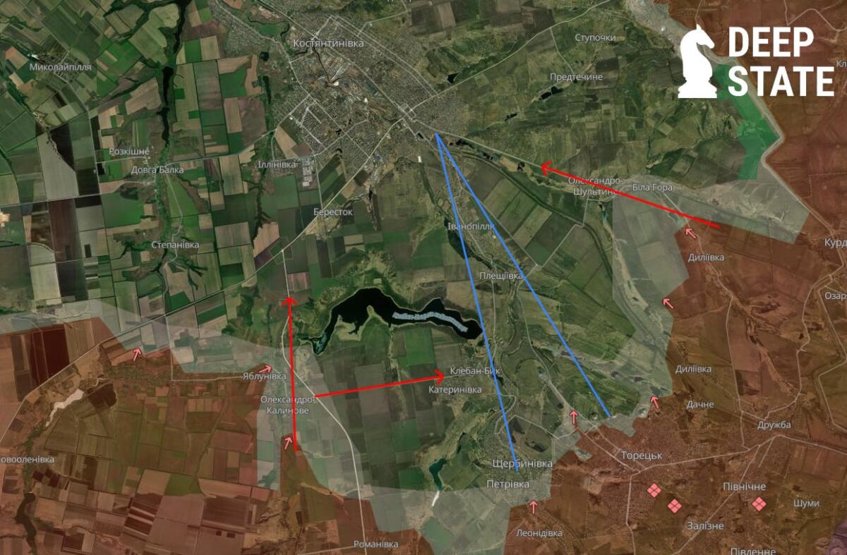 Окупанти намагаються перекрити логістику в напрямку Торецька