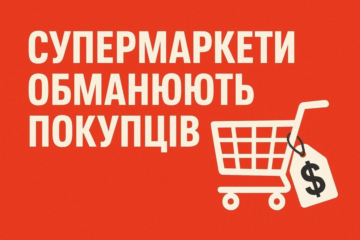Ціна на полиці й на касі різниться: як супермаркети обманюють покупців