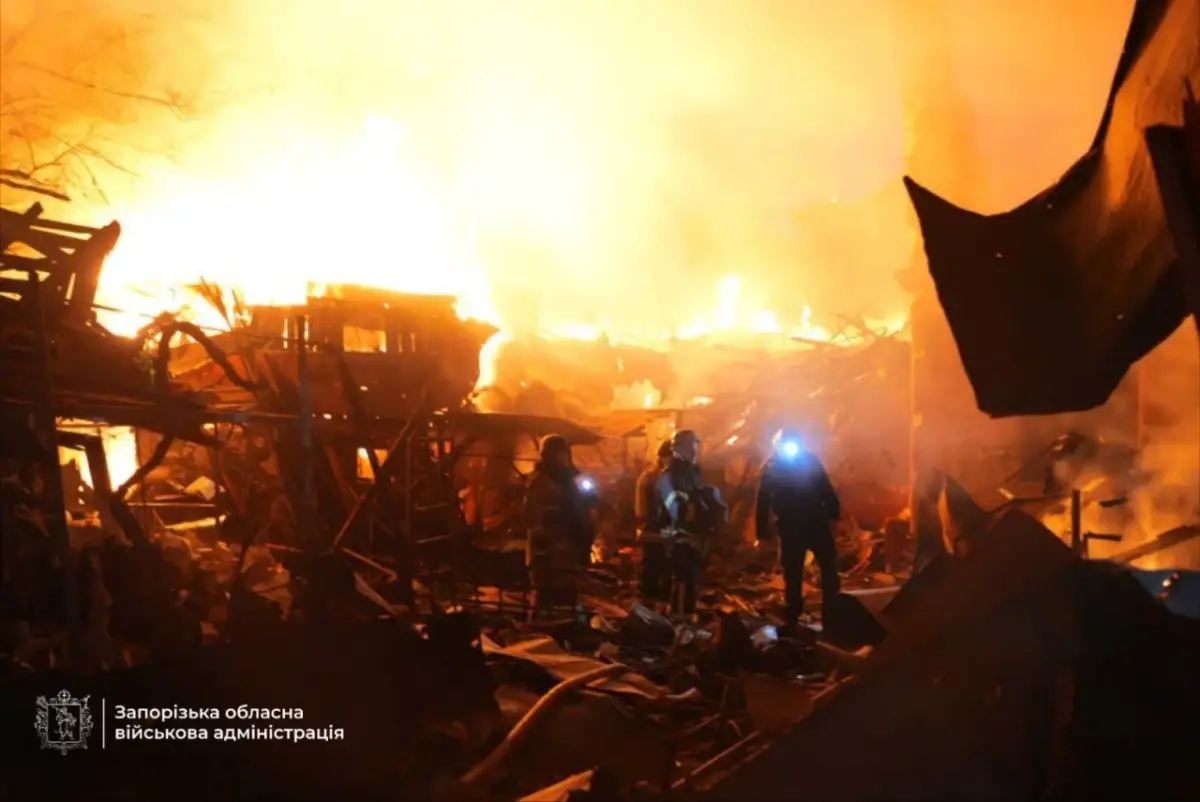 Російські окупанти завдали масованого удару по Запоріжжю