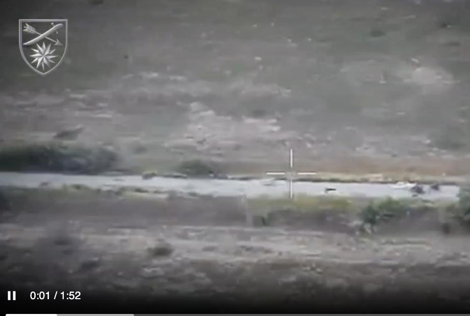 У мережі показали відео знищення бійцями 66-ї бригади російських штурмовиків на мотоциклах
