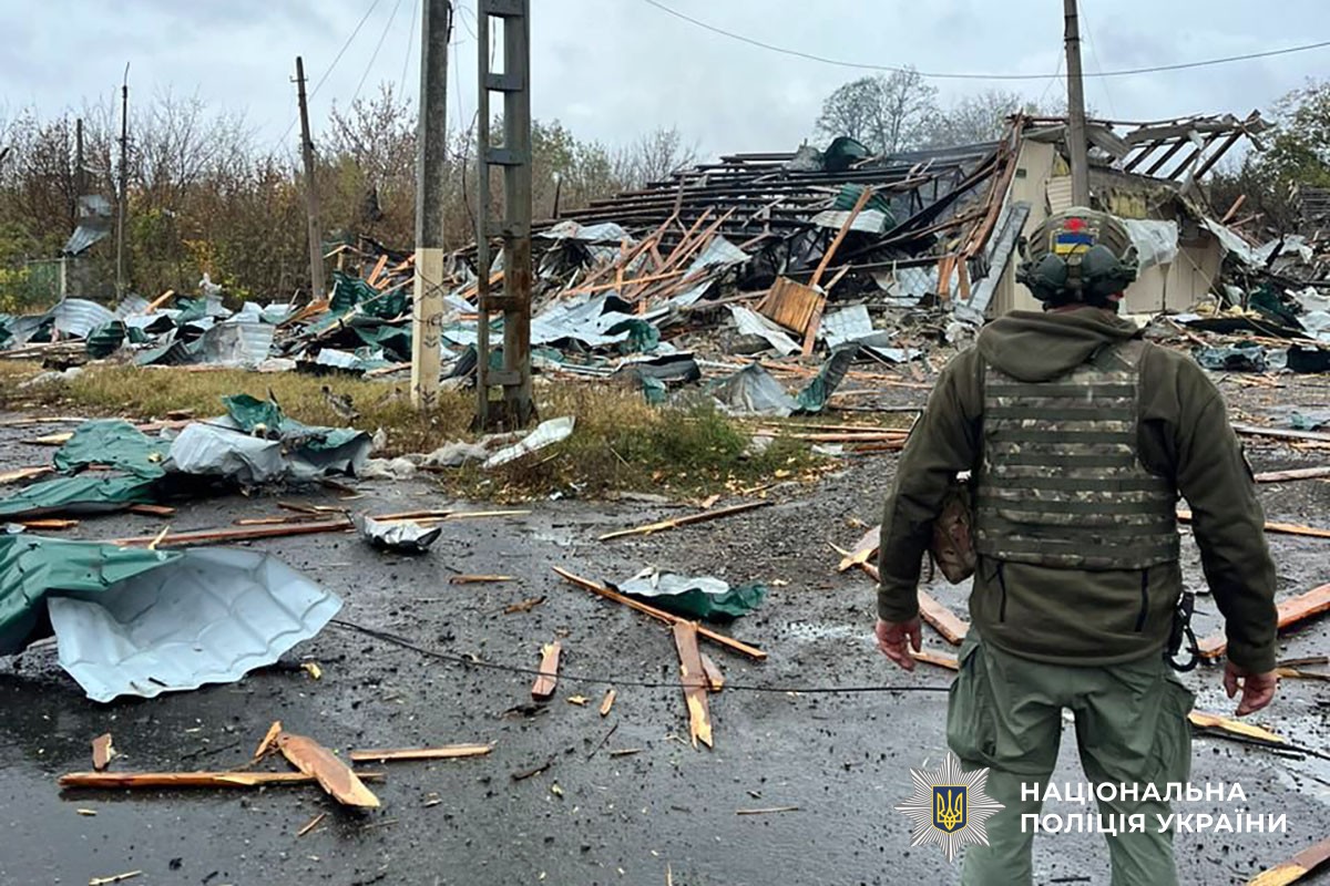 Росіяни масовано атакували Костянтинівку та ще вісім населених пунктів Донеччини