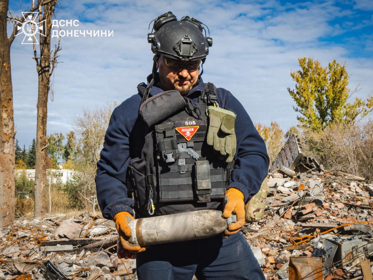 У Краматорському районі Донеччини за одну добу виявили понад сорок вибухонебезпечних предметів