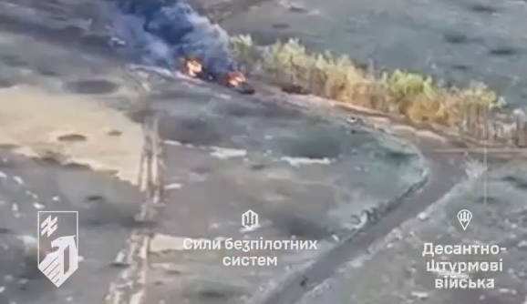 Серед z-пропагандистів гризня через розбиту колону російської бронетехніки, що йшла на штурм біля Добропілля (фото)