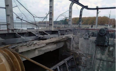 В результаті ударів по дамбі Білгородського водосховища затоплені позиції окупаційної армії, техніка та суттєво погіршилася логістика (фото)