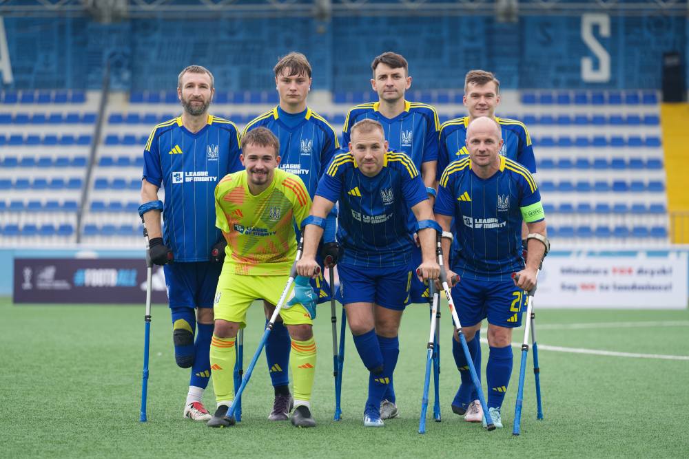 Ліга націй EAFF-2025: збірна України з ампфутболу здобула перемоги у другому та третьому турах змагань
