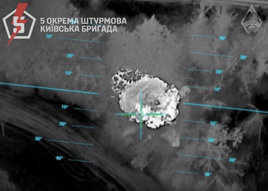 Бойову роботу 5-ї окремої штурмової бригади з ліквідації ворожих укриттів і переправ показали в мережі