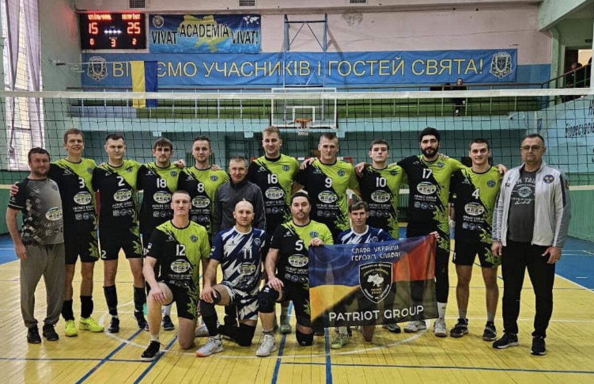СК «Група Патріот» здобув впевнену перемогу в матчі 1-го туру чемпіонату України з волейболу серед чоловічих команд другої ліги