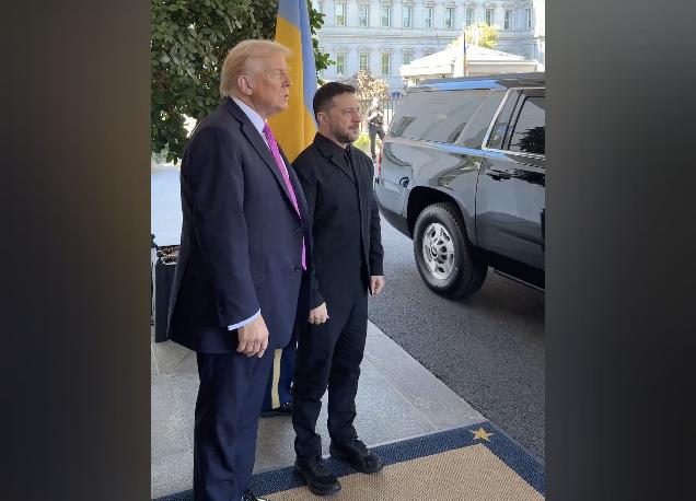У Білому домі оприлюднили світлину із зустрічі лідерів США та України