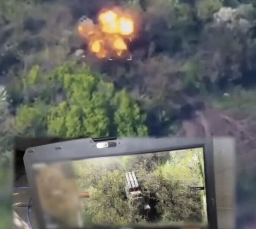 На фронті зустріч із українськими дронами для ворожого ЗРК «Бук» завершилася його знищенням