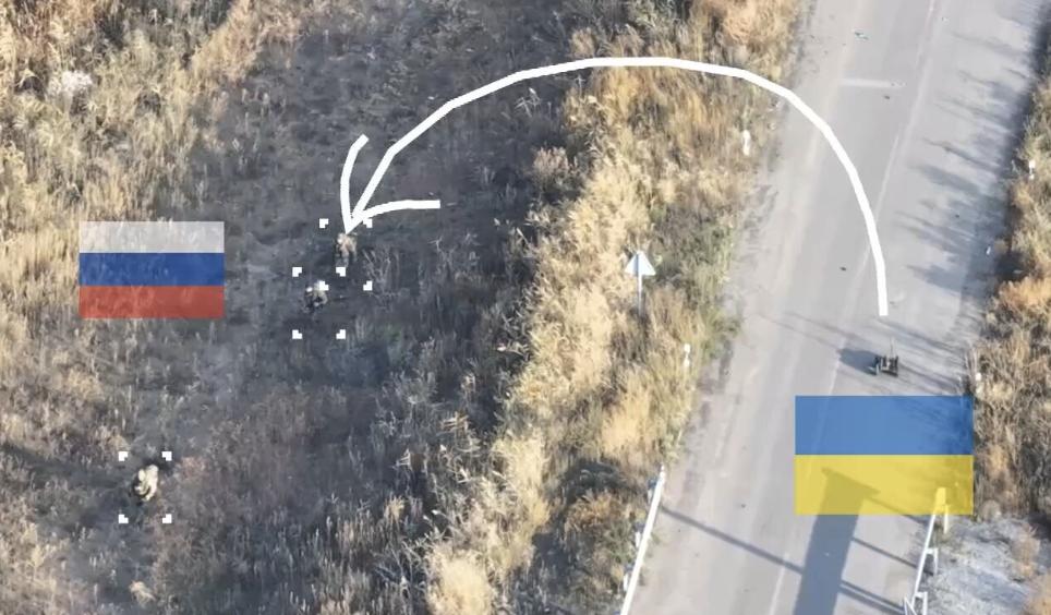 На фронті бійці 54-ї ОМБр К-2 ліквідували за допомогою наземного дрона групу російських окупантів (відео)