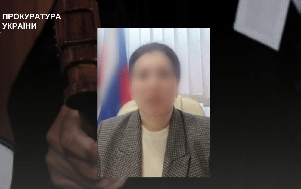 Жительці Приморська, яка співпрацювала з окупаційною владою під час організації «виборів президента рф», повідомлено про підозру