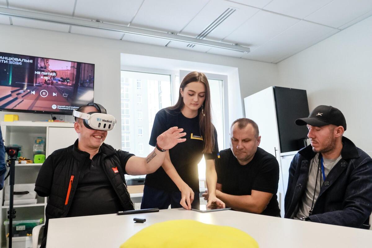 Львівський центр UNBROKEN впровадив VR-реабілітацію для героїв