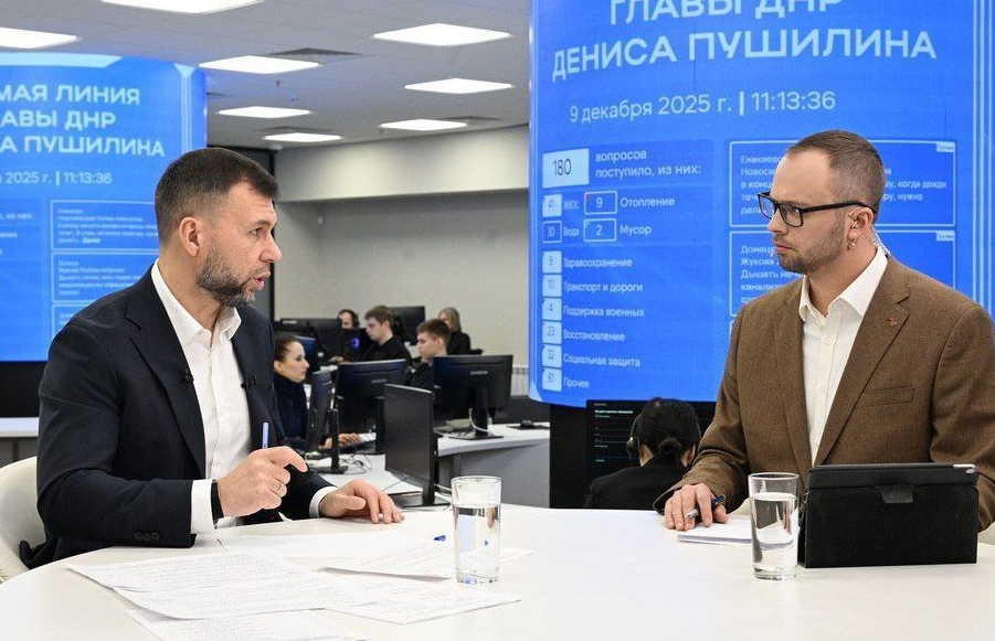 Пушилін продовжує розповсюджувати фейк, що проблеми з водою на окупованій території через Україну