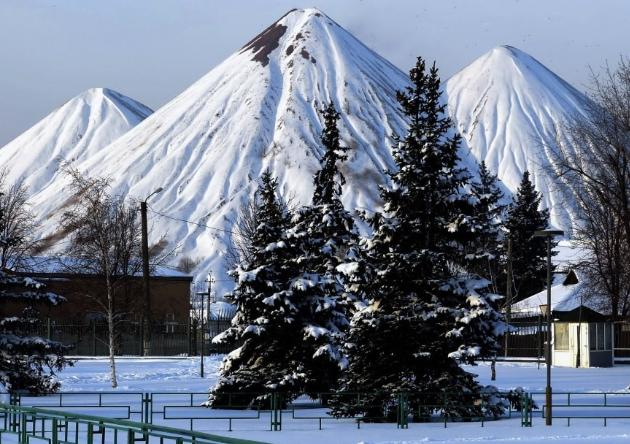 З’явилося фото териконів у Петрівському районі Донецька