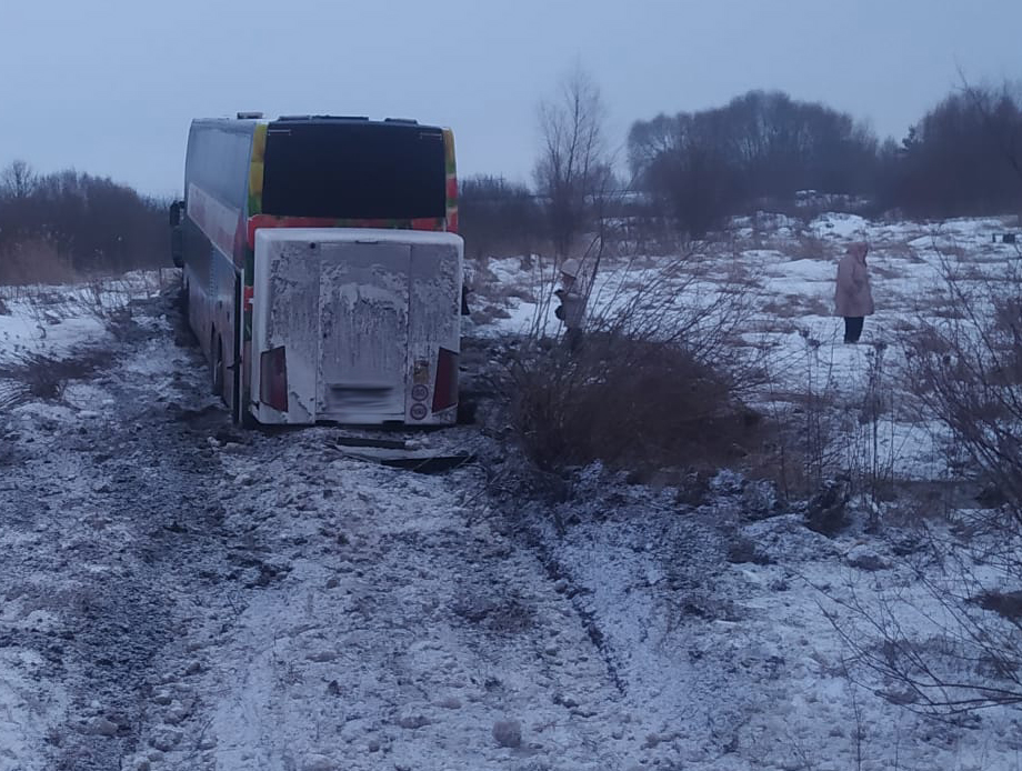 На трасі Львів–Луцьк сталася ДТП за участю пасажирського автобуса