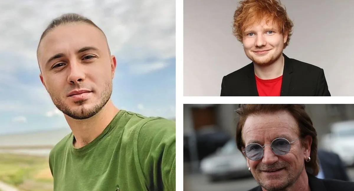 U2, Ed Sheeran і Тарас Тополя записали пісню на підтримку ЗСУ