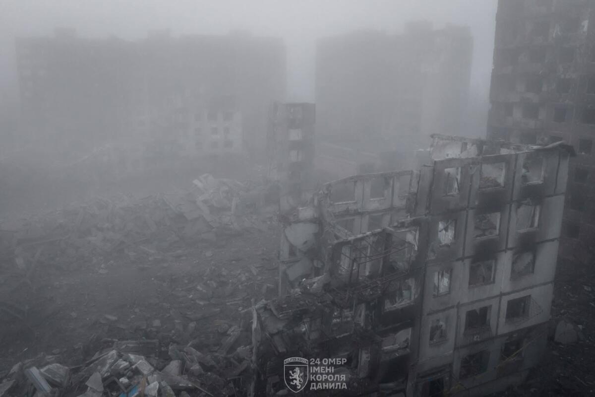 Генштаб показав, як росіяни знищують Костянтинівку на Донеччині (фото)