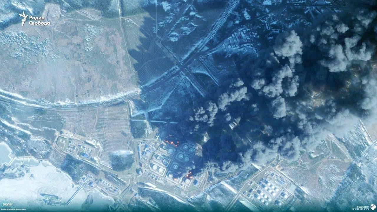 Найбільші російські нафтоналивні порти на Балтиці після ударів БПЛА паралізовані 