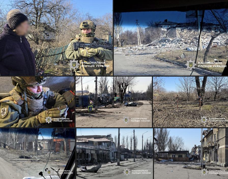 Поліція Донеччини озвучила кількість цивільних, що залишаються у Добропіллі