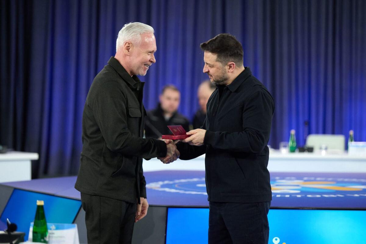 Орден “За мужність” II ступеня вручено меру Харкова Ігорю Терехову