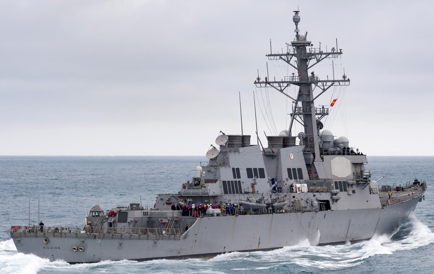 Серйозна пожежа на американському есмінці USS Higgins вивела корабель з ладу