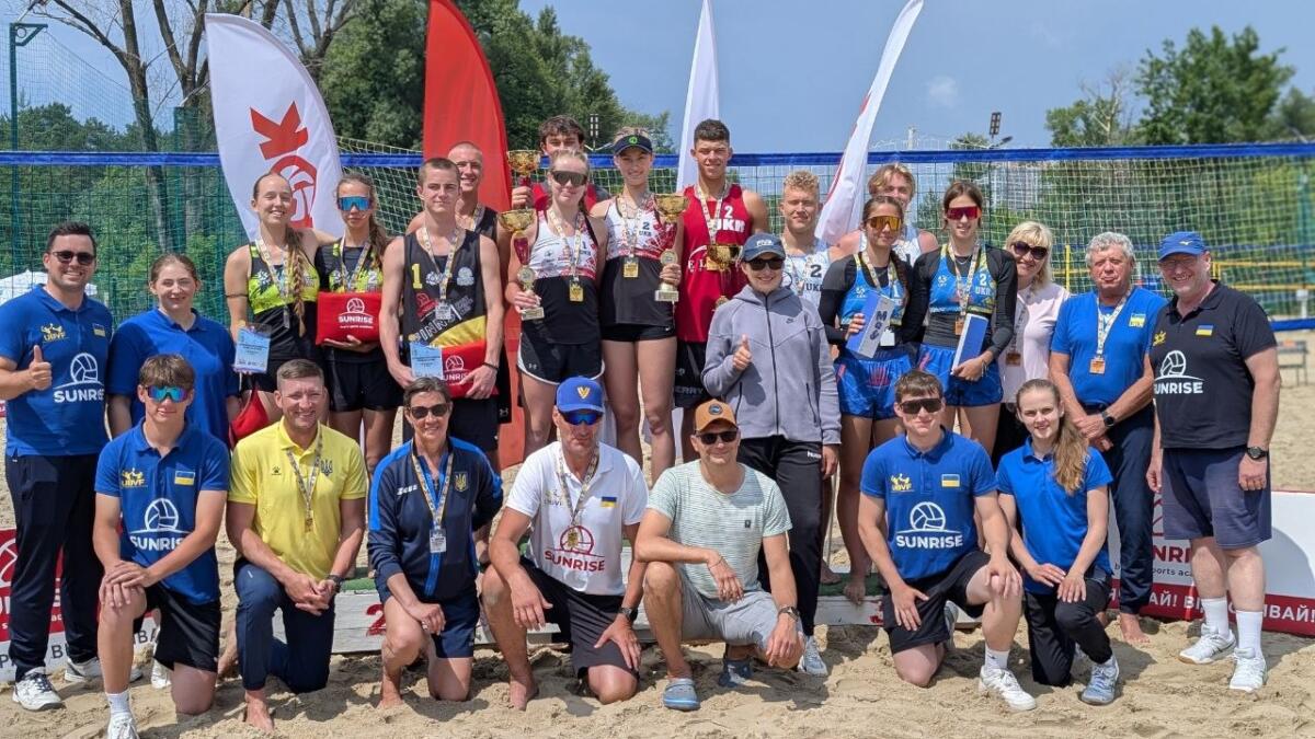 У Києві пройшов Чемпіонат України з пляжного волейболу серед юніорів та юніорок віком до 20 років