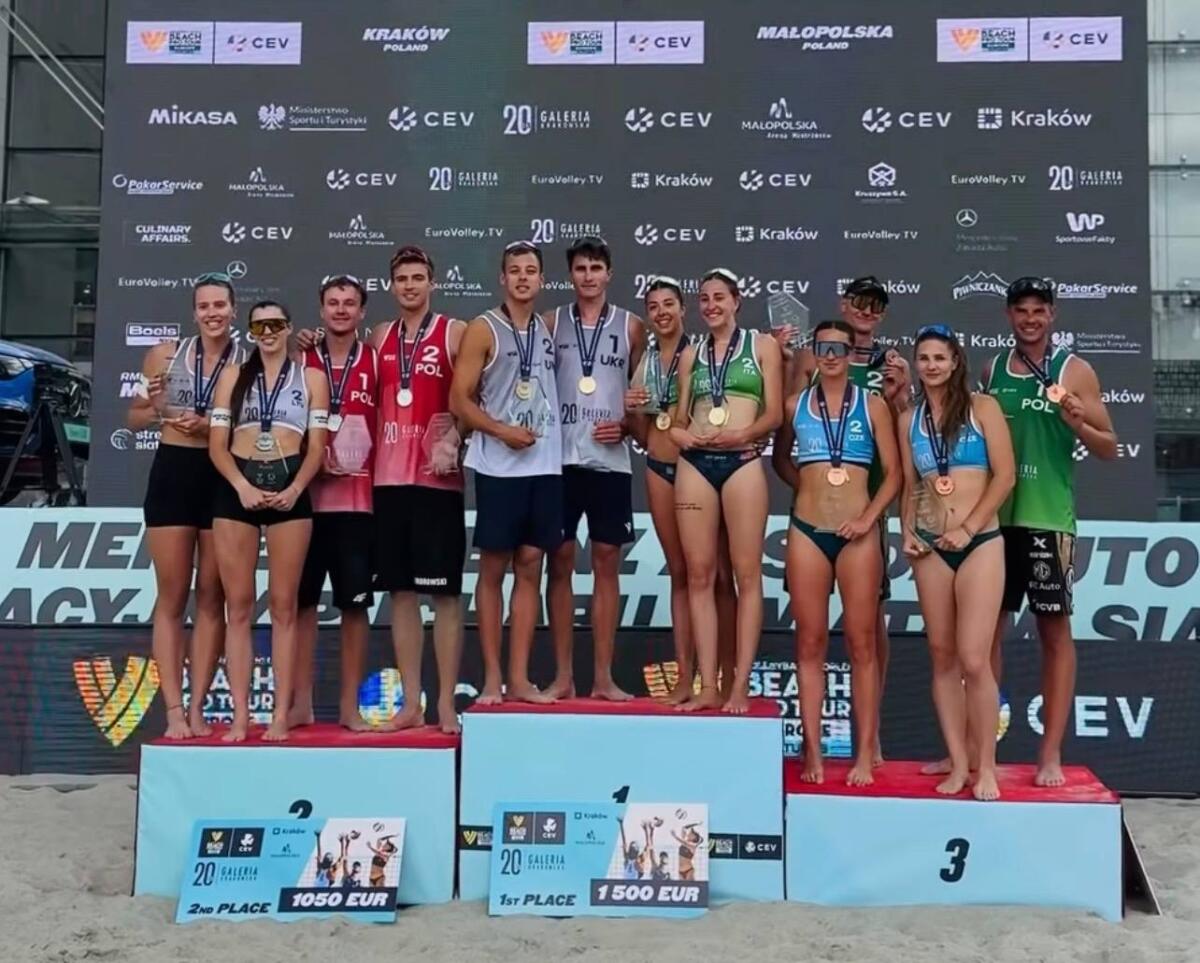 ЗОЛОТО ДЛЯ УКРАЇНИ: Перемога на Volleyball World Beach Pro Tour у Польщі!