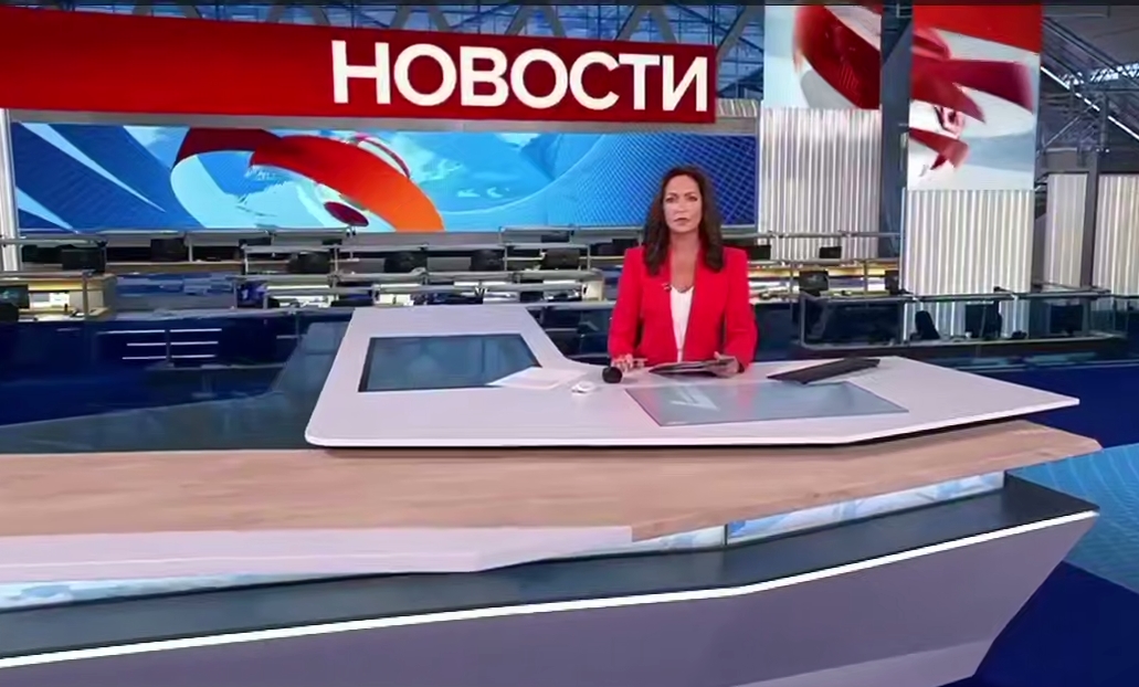 На головному російському каналі не було жодної згадки про атаку на Москву