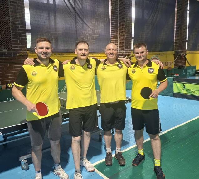 Київський клубний чемпіонат з настільного тенісу: СК «Група Патріот» з Боярки показав неймовірні результати